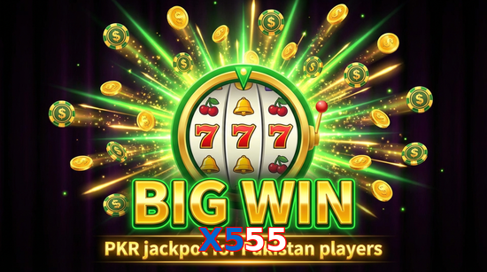 Big win animation on 345E slot game
